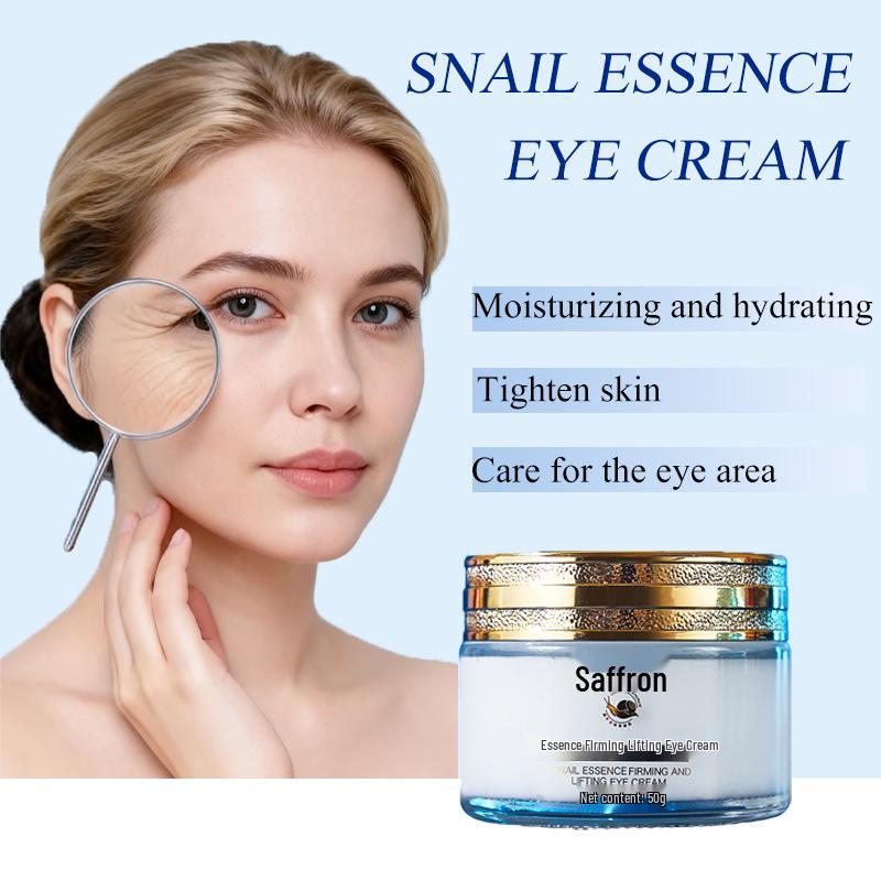 Saphir Укрепляющий крем для век с эссенцией улитки - Увлажняющий и подтягивающий уход для женщин