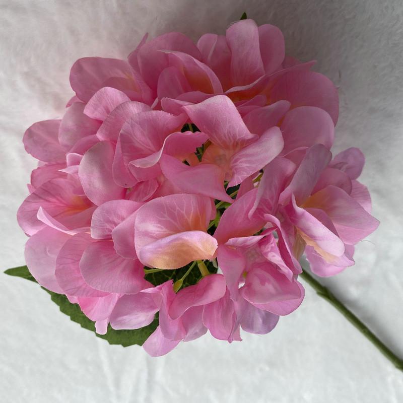 Silk Flowers Hydrangea 18in Realistic Wedding Home Decor Photography Gift Props