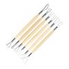 6Pcs Double Ended Wax Carving Clay Sculpting Tools Set Pottery Modelling Shaping Craft Kit
