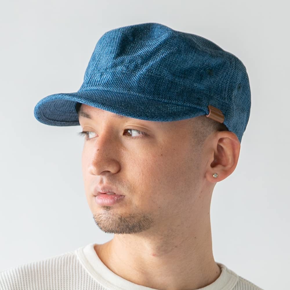 ICHIYON Hat Cap Work Cap Hat Large Size Summer Stylish Mesh Plain Golf Outdoor Breathable Size Adjustment [14+ PLUS] Men's Non-stuffy icap0263-64-dn /