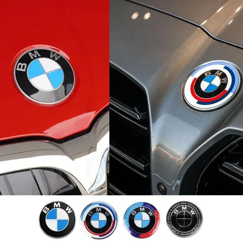 MLKQ6 Логотип-эмблема на капот автомобиля Задний значок на багажник для BMW E36 E46 E53 E90 E60 E61 E93 E87 X1 X3 X5 X6 F30 F20 F10 Z3 Z4 X1 X3 X5 M4 M8
