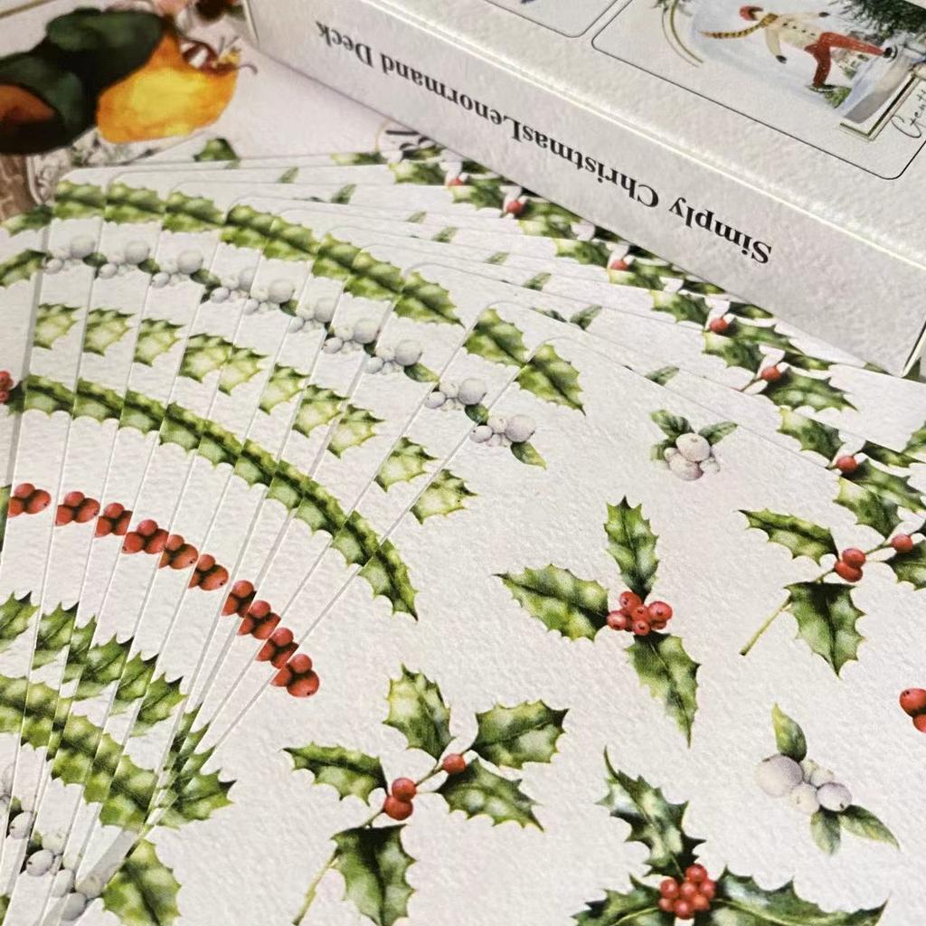 10*7.5cm Simply Christmas Lenormand 36 Pcs Cards