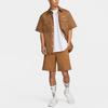Nike SB Chino однотонные шорты прямого кроя с логотипом, мужские брюки, солодово-коричневый DV9045-270