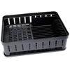 Drainer for dishes, cutlery, plates, cups, standing kitchen black