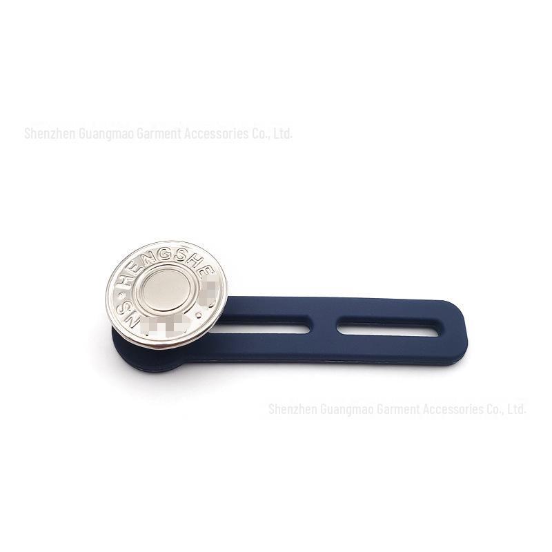 Регулируемая пуговица для расширения талии без гвоздя для мужских и женских джинсов