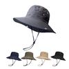 Adults Sun Hat with Adjustable Chin Strap Breathable UV Protection Men Women