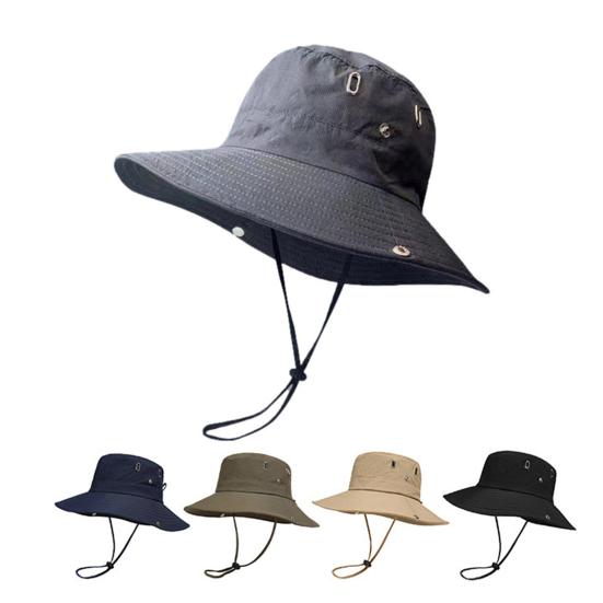 Adults Sun Hat with Adjustable Chin Strap Breathable UV Protection Men Women