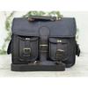 Vintage Leather Men's Messenger Shoulder Laptop Bag Briefcase 3 Compertment
