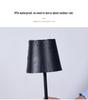 LED Rechargeable Metal Touch Dimming Desk Lamp for Western Restaurant Tabletop Atmosphere