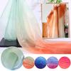 1/3/5M Colorful Gradient Organza Fabric Transparent Voile Gauze Fashion Designer Fabric For Diy Hanfu Dress Stage Costume