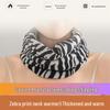 Korean Style Double-Layer Neck Warmer: Unisex Autumn/Winter Scarf & Elastic Headband