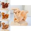 Cute Camel Plush Toy Animal Pendant With Soft Velvet For Backpack Accessories
