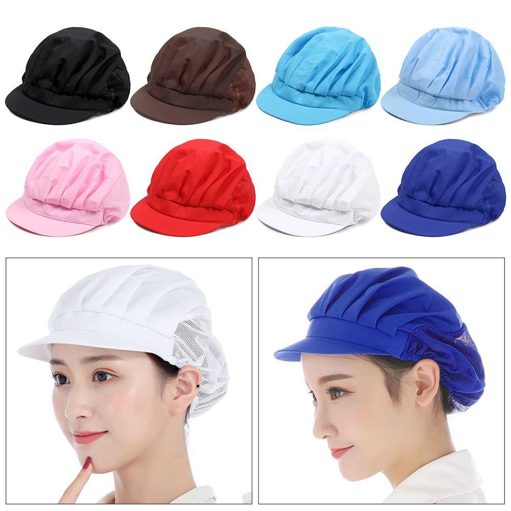 Work Wear Canteen Catering Hotel Food Service Hair Nets Chef Cap Cook Hat