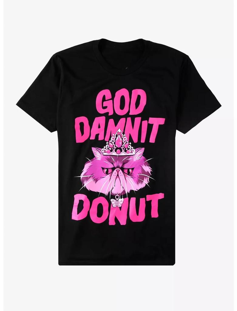 Dungeon Crawler Carl Princess Donut Collage TShirt Unisexs Clothing Womens Tshirt  Summer New High Quality Cotton T Shirt
