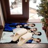 K-pop Group Poses Carpet, Chair Rug,Rug for Office Bedroom living rooms, Doormat decor Fan Gift Christmas Gift