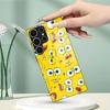 Funny Spongebo Phone Case For Samsung S26 S25 Edge Ultra 23 22 21 20 Ultra Plus S24 Fe Glass Cover