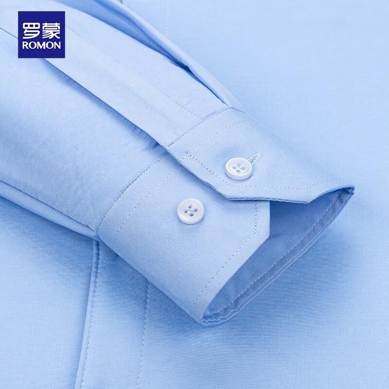 Мужская рубашка Luomeng в стиле business casual с флисовой подкладкой