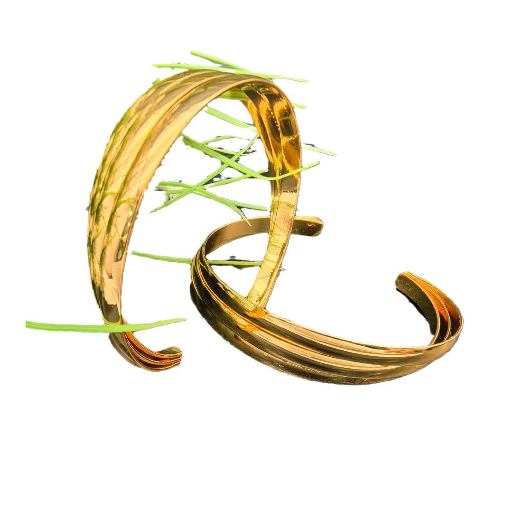 Этнический браслет с покрытием из 24-каратного золота для невест: Свадебные и банкетные украшения