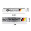 For VOLKSWAGEN VW Car Styling 3D Aluminum Emblem Sticker Auto Body Trunk Decoration Decals For Volkswagen VW GOLF Polo Tiguan VW