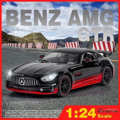 КЛТ 1:24 Mercedes GTR 20,5 см литая модель автомобиля для детей игрушки для мальчиков игрушки для детей машинки игрушки