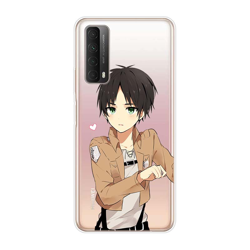 Мягкий чехол для телефона «Атака Титанов» для Huawei Y9S Y6S Y8S Y9A Y7A Y8P Y7P Y5P Y6P Y7 Y6 Y5 Pro Prime 2020 2019