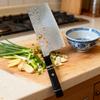7.5 Inch Chinese Chef Knife 67-layer Damascus Steel VG10 Blade Ebony & Resin Handle Cleaver Meat Slicing Vegetable Kitchen Knife
