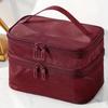 1/2/3 Layers Mesh Cosmetic Bags Zipper Perspective Makeup Bag Casual Cosmetic Storage Bag  Women