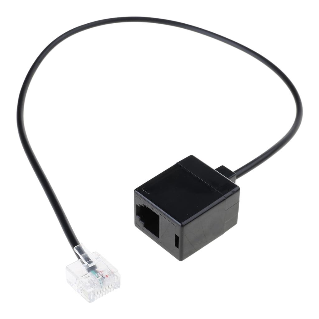 Network RJ45 To RJ11 Converter Cable Internet To Telephone Jack Adapter RJ45 To RJ11 Converter Adapter Cable 35cm
