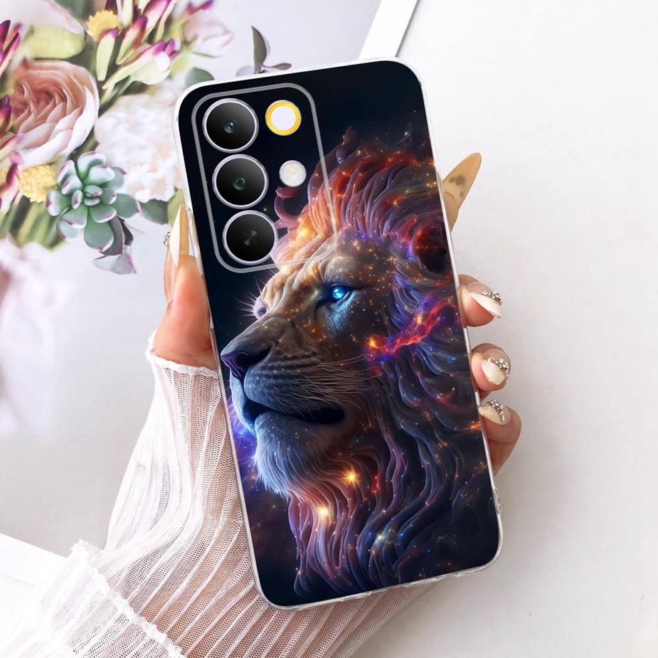 Чехол для Realme C85 Pro Стильные Цветы Бабочка Рисованная Крышка Мягкий Тонкий Чехол для Телефона Для Realme C85 C 85 RealmeC85 Pro 5G Fundas