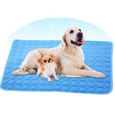 Охлаждающий коврик для собак Ice Silk Cool Pet Pad для жаркой летней погоды. Охлаждающий коврик для домашних животных, идеально подходящий для дома и