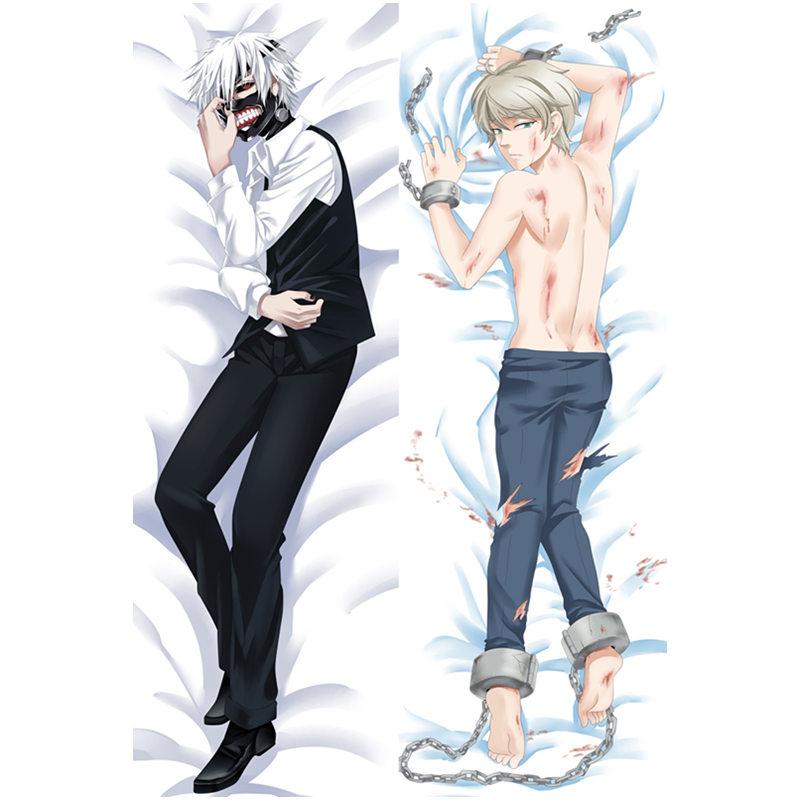 Аниме Токио вурдалак наволочки Kaneki Ken маска Touka Touka Kirishima Dakimakura чехол двустороннее постельное белье обнимающая наволочка для тела