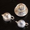 Cha Xun Gilded Silver Kung Fu Tea Ware Collection
