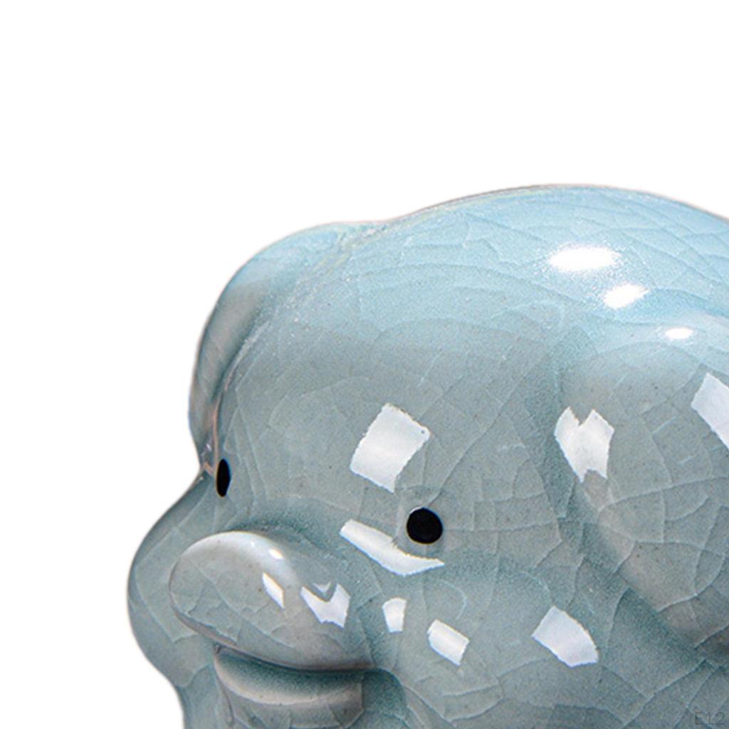 Керамическая коллекция чайных фигурок для домашнего декора