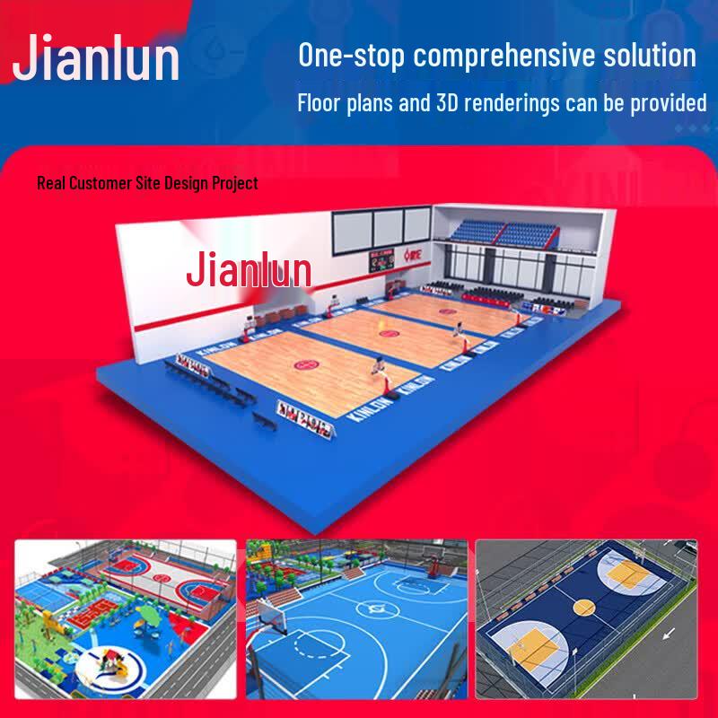 JEEANLEAN Adult Portable Outdoor Basketball Hoop