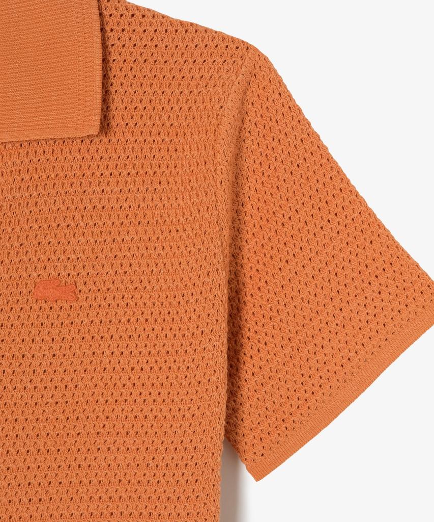 LACOSTE Женская вязаная крючком рубашка-поло Pf615E-56G Iy0
