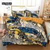 Sea Animal Duvet Cover Octopus Turtle Starfish Queen Bedding Set Microfiber Ocean Life Bedding Set King For Kids Boys Girls Teen