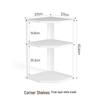 Corner Kitchen Pot Rack Storage Shelf