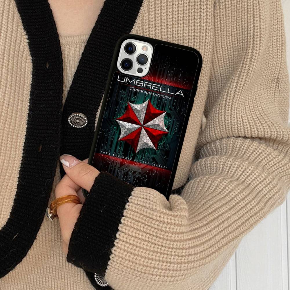 Чехол для телефона R-Resident Evil Games для iPhone 11 12 13 14 15 Pro Max 17 16 Plus Жесткий задний чехол из поликарбоната + ТПУ