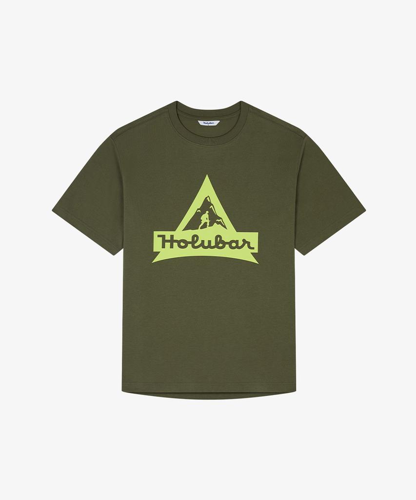 Футболка с логотипом архива Holluba Хаки