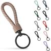 Брелок из ПУ и нержавеющей стали, дополнительное кольцо для маленьких ключей, идеально подходит для ключей от дома, поставляется в подарочной коробке для мужчин и женщин - - Автомобиль,