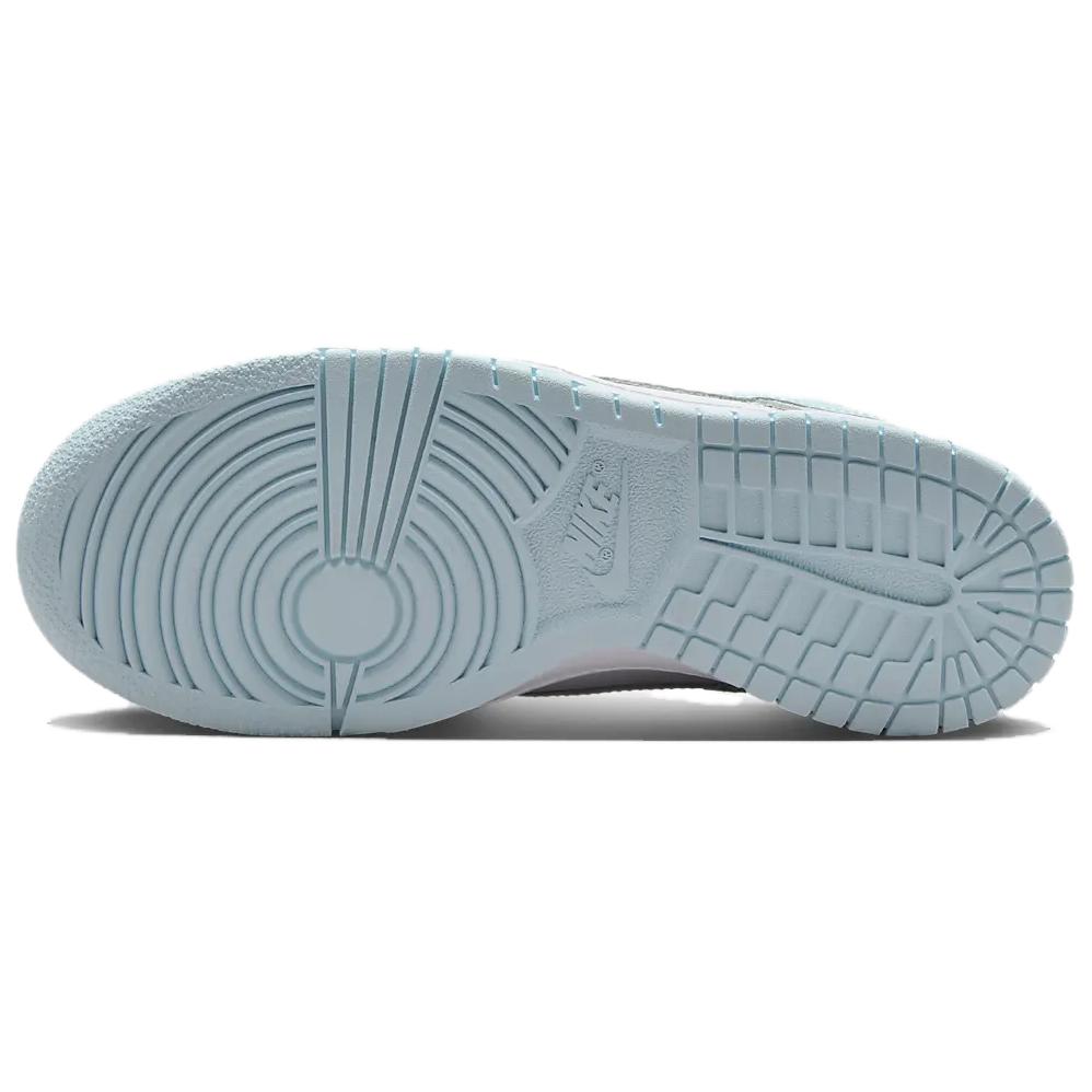 Nike Детские кроссовки Dunk Low GS Glacier Blue белые FB9109-105