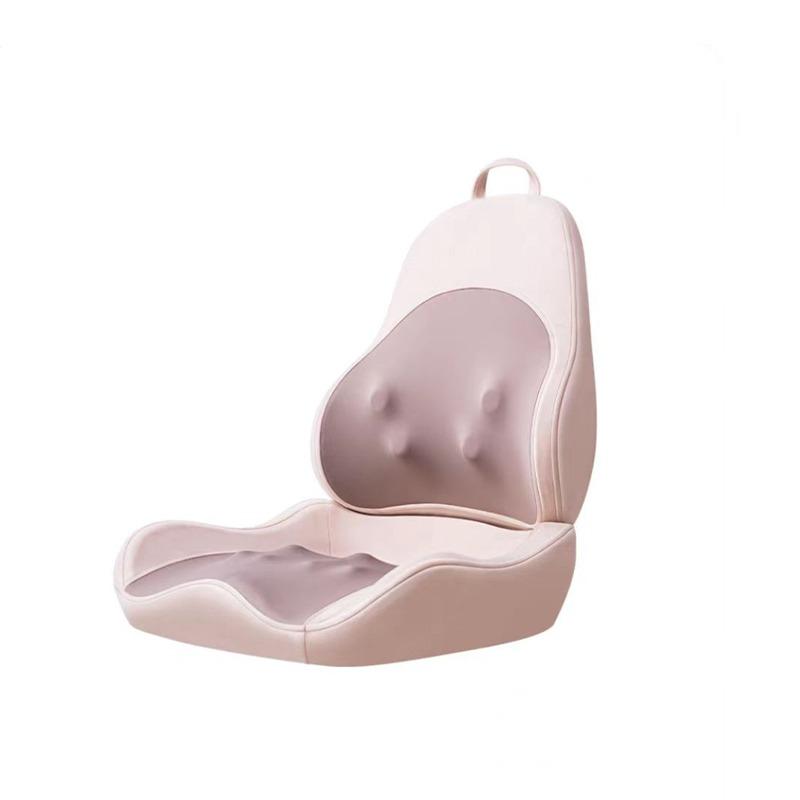 Массажная подушка для талии и бедер Электрический расслабляющий массажер для спины и шеи, ягодиц и ног, с подогревом и разминанием тела, поясничная подушка-инструмент