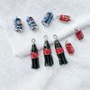 Ручная работа, сплав, капающее масло, кулон-шарм в виде банки Coca-Cola для браслетов и ожерелий