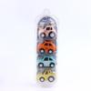 4Pcs Mini Car Model Toys Simulation Pull Back Car Toy Cartoon Sliding Inertia Vehicle Toys For Children Birthday Gifts