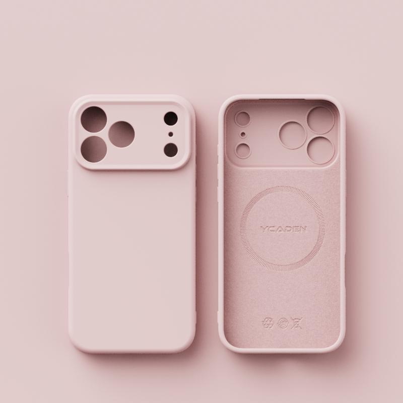 Магнитный Чехол Для Magsafe Для iPhone 17 Pro Max Роскошный Жидкий Силикон Мягкая Крышка Funda Для iPhone 16 15 14 13 Pro Max 17e 16e