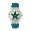 Swatch SO29Z119 STAR DAD Часы New Gent Зеленые