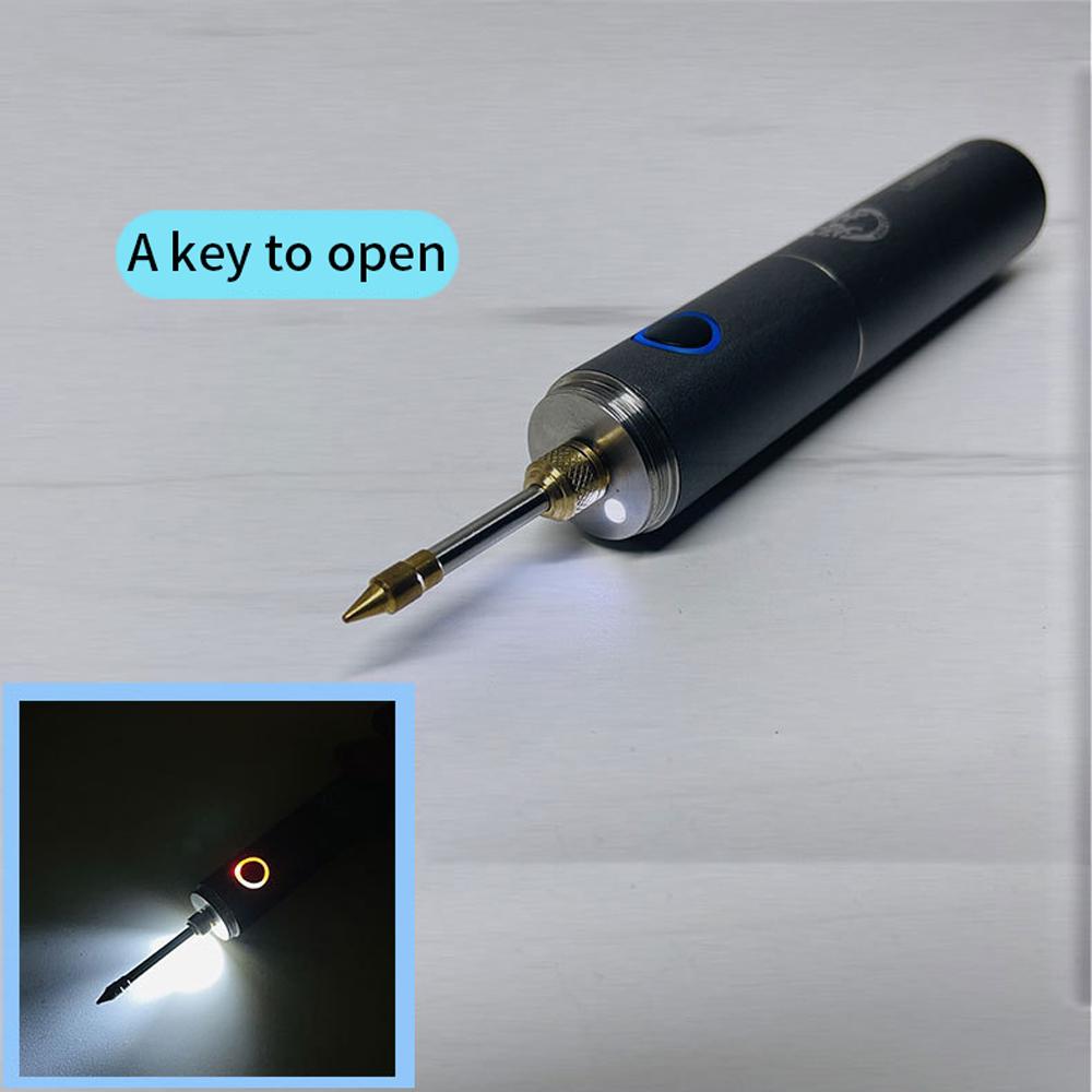 Бытовой мини-портативный USB перезаряжаемый паяльник высокой мощности, многофункциональный электросварочный аппарат