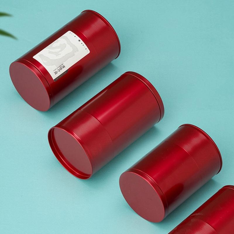 Металлическая банка для хранения кофе, жестяная коробка для чая, банка для листового чая, герметичный контейнер, жестяные контейнеры для листового чая, подарочная коробка для хранения