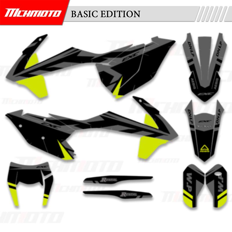 MCHMFG Графические фоны Наклейки Комплект Для KTM 125 250 300 350 450 SX SXF 2016 2017 2018 EXC EXC-F XCW 2017 2018
