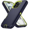 Бронированный противоударный чехол-защитник для телефона iphone17 16 11 12 13 14 15 Pro Max X XS Жесткая задняя крышка из ПК+ТПУ